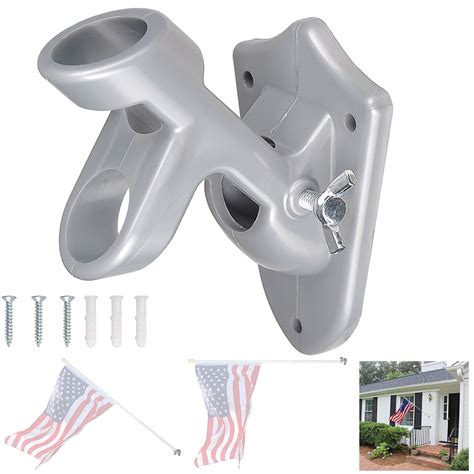 3 4 metal flag pole brackets|1 inch steel pole brackets.